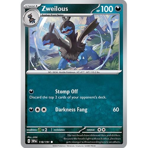 Zweilous (118/191) [SV08: Surging Sparks] - PokéBox Australia