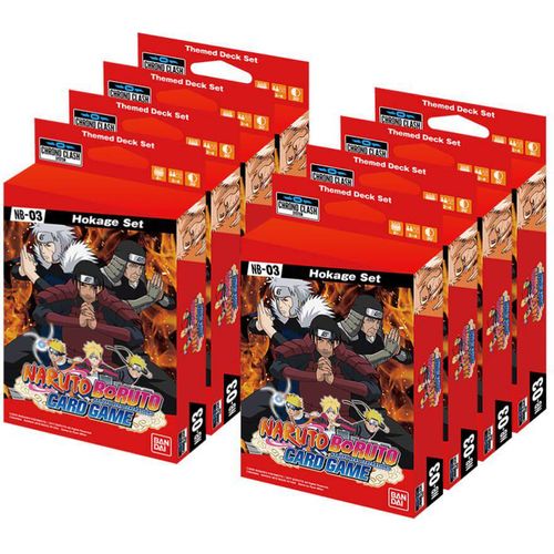 Naruto Boruto Expansion Deck Set NB03 (Hokage Set) Chrono Clash System - PokéBox Australia