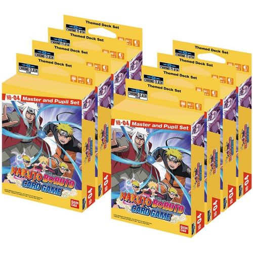 Naruto Boruto Expansion Deck Set NB04 (Master & Student Set) Chrono Clash System - PokéBox Australia