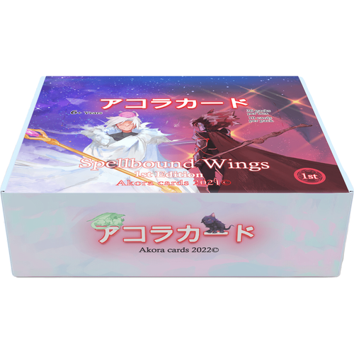Akora TCG - Spellbound Wings 1st Edition Booster Box - PokéBox Australia