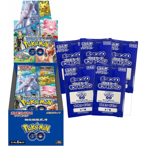 Pokemon GO s10b Booster Box & 5x Promo Pack Bundle - Japanese Pokemon TCG - PokéBox Australia