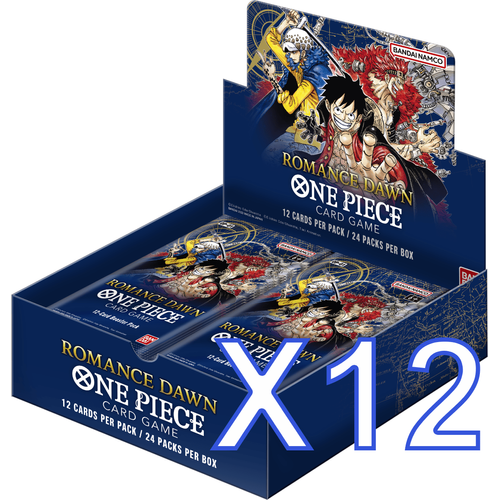 One Piece Card Game - Romance Dawn OP-01 Booster Box Sealed Case (12 Boxes) - PokéBox Australia
