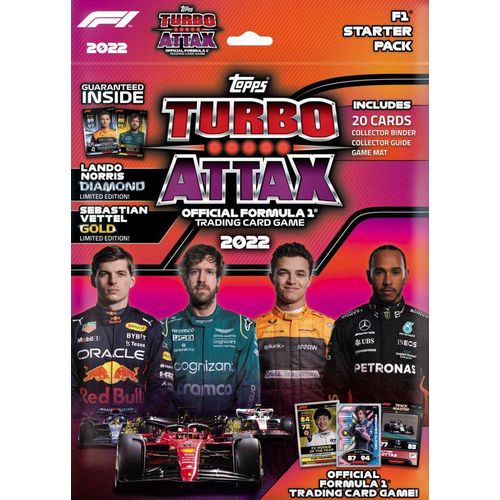 TURBO ATTAX Formula 1 (F1) 2022 Starter Pack - PokéBox Australia