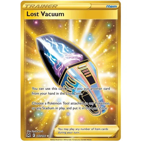 Lost Vacuum 217/196 Full Art Gold Secret Rare - Lost Origin - PokéBox Australia