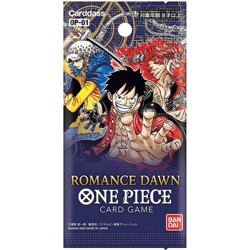 One Piece Card Game - Romance Dawn OP-01 Booster Box JAPAN OFFICIAL - PokéBox Australia