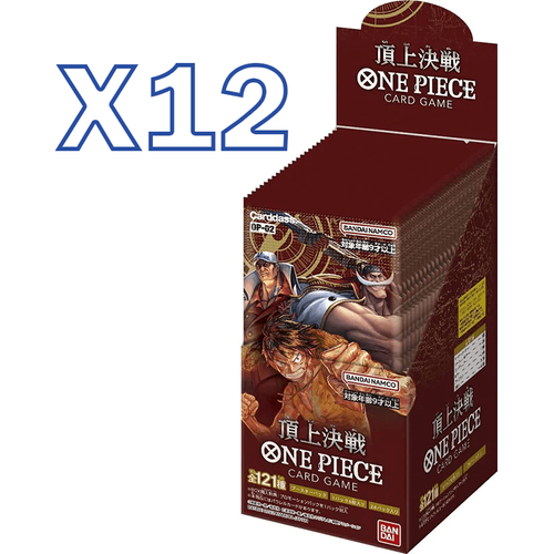 One Piece Card Game - Paramount War OP-02 12x Booster Box SEALED CASE [Japanese] - PokéBox Australia