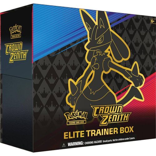 POKÉMON TCG Crown Zenith - Elite Trainer Box (ETB) x10 Sealed Case - PokéBox Australia