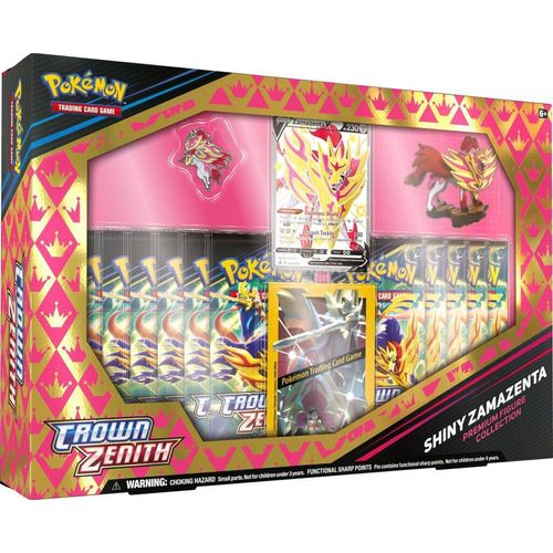 POKÉMON TCG Crown Zenith - Shiny Zacian/Zamazenta Figure Box - PokéBox Australia
