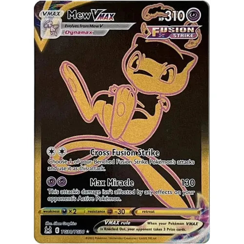 Mew Vmax TG30/TG30 Full Art Gold - Lost Origin - PokéBox Australia