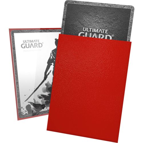 Ultimate Guard Katana Standard Size Sleeves Red (100) - PokéBox Australia