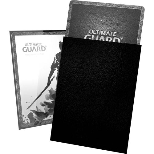 Ultimate Guard Katana Standard Size Sleeves Black (100) - PokéBox Australia