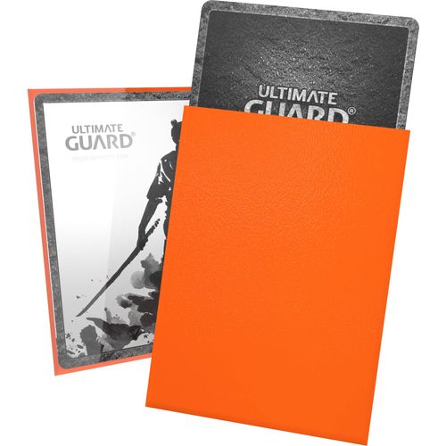 Ultimate Guard Katana Standard Size Sleeves Orange (100) - PokéBox Australia