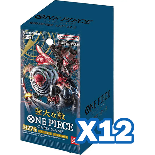 One Piece Card Game - Pillars of Strength OP-03 12x Booster Box (Sealed Case) [Japanese] - PokéBox Australia