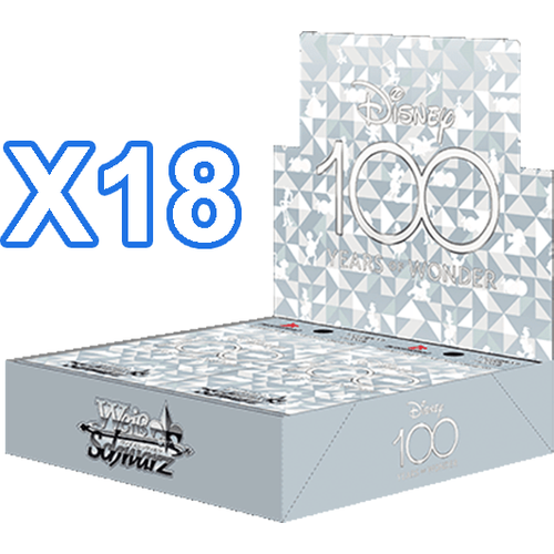 Weiss Schwarz - Disney 100 Booster Box x18 Sealed Case - Japanese - PokéBox Australia