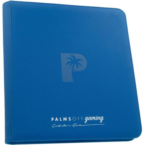 Palms Off Gaming - 12 Pocket Collectors Series Trading Card Binder (Blue) - PokéBox Australia