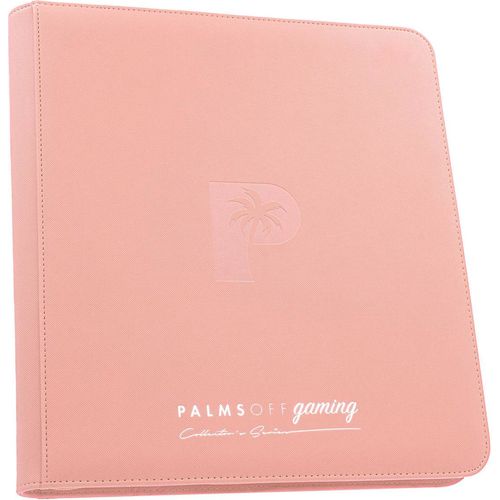 Palms Off Gaming - 12 Pocket Collectors Series Trading Card Binder (Pink) - PokéBox Australia