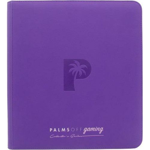 Palms Off Gaming - 12 Pocket Collectors Series Trading Card Binder (Purple) - PokéBox Australia