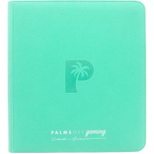 Palms Off Gaming - 12 Pocket Collectors Series Trading Card Binder (Turquoise) - PokéBox Australia