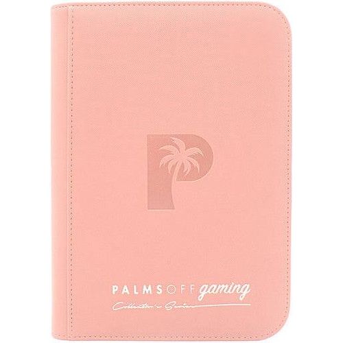 Palms Off Gaming - 4 Pocket Collectors Series Trading Card Binder (Pink) - PokéBox Australia
