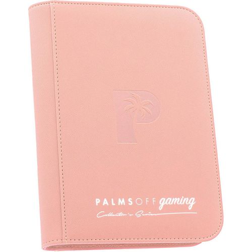 Palms Off Gaming - 4 Pocket Collectors Series Trading Card Binder (Pink) - PokéBox Australia