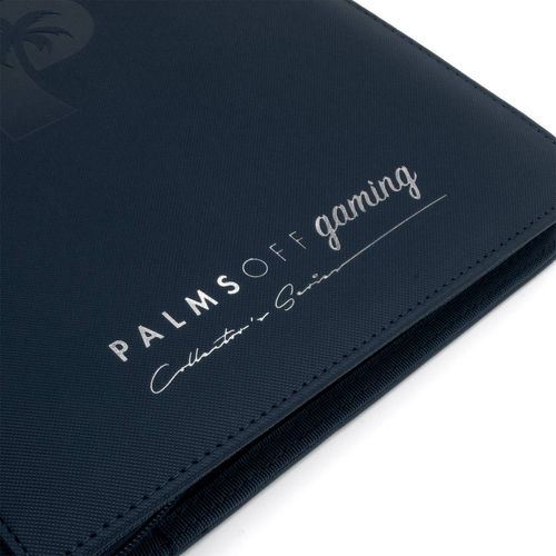 Palms Off Gaming - 9 Pocket Collectors Series Trading Card Binder (Navy Blue) - PokéBox Australia