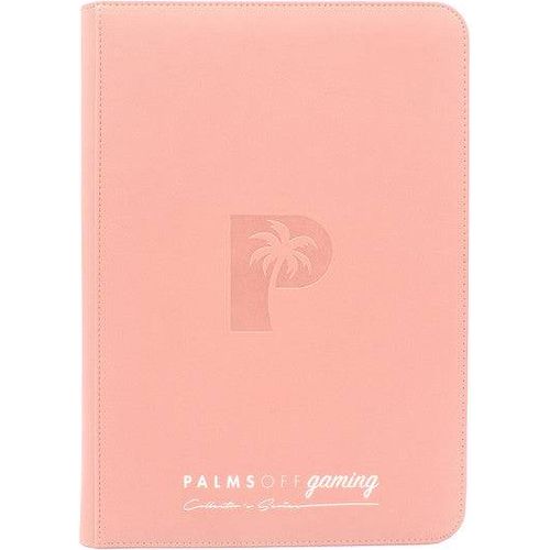 Palms Off Gaming - 9 Pocket Collectors Series Trading Card Binder (Pink) - PokéBox Australia