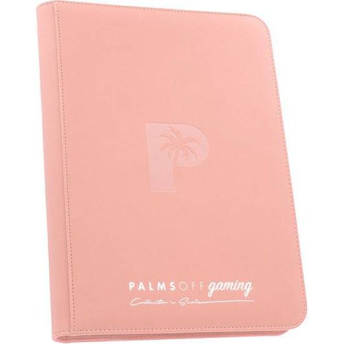 Palms Off Gaming - 9 Pocket Collectors Series Trading Card Binder (Pink) - PokéBox Australia