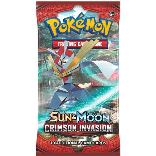 Pokemon TCG Sun & Moon Crimson Invasion Booster Pack - PokéBox Australia