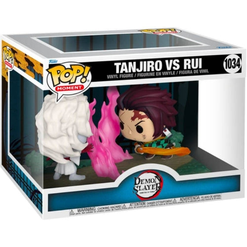 Demon Slayer - Tanjiro vs Rui Movie Moment Pop! Vinyl Figure - PokéBox Australia