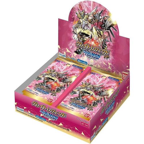 Digimon Card Game - BT - 04 Great Legend Booster Box - Japanese - PokéBox Australia