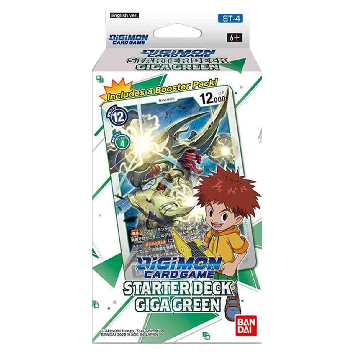 Digimon Card Game Series 04 Starter Deck 04 Giga Green - English - PokéBox Australia