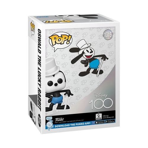 Disney 100th - Oswald the Lucky Rabbit With Chase Pop! Vinyl Figure - PokéBox Australia