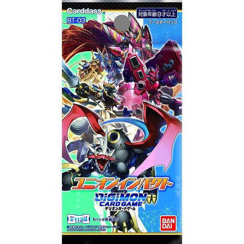 Union Impact Booster Box BT03 - Digimon Card Game [JPN] - PokéBox Australia