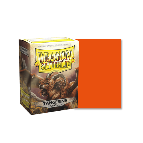Dragon Shield - Standard Classic Tangerine Sleeves 100 pack - PokéBox Australia
