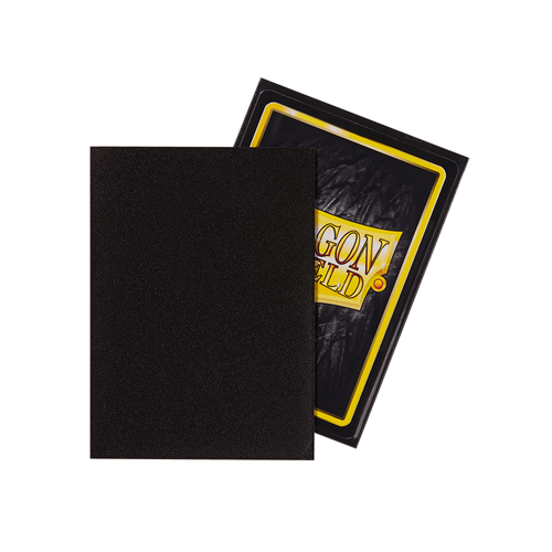 Dragon Shield - Standard Matte Black Sleeves 100 pack - PokéBox Australia