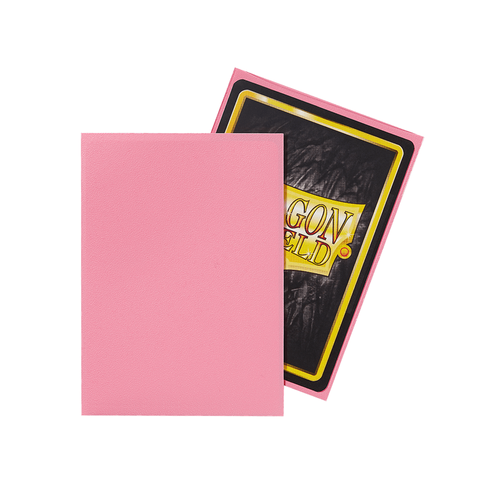 Dragon Shield - Standard Matte Pink Sleeves 100 pack - PokéBox Australia
