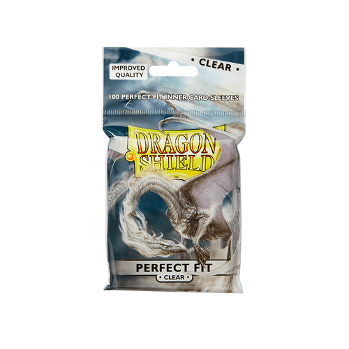 Dragon Shield - Perfect Fit 100/pack Clear - PokéBox Australia