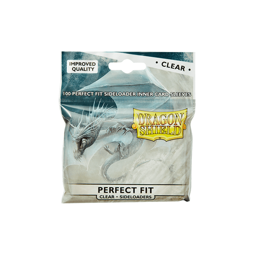 Dragon Shield - Perfect Fit SIDELOADER 100/pack Clear - PokéBox Australia