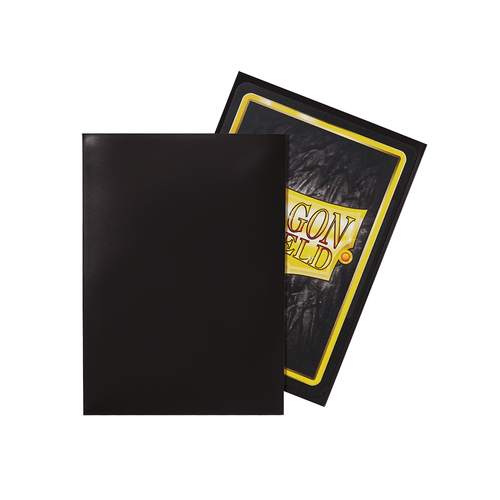 Dragon Shield - Standard Classic Black Sleeves 100 pack - PokéBox Australia