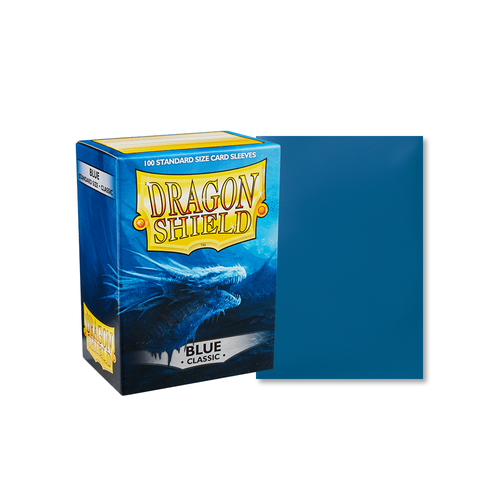 Dragon Shield - Standard Classic Blue Sleeves 100 pack - PokéBox Australia
