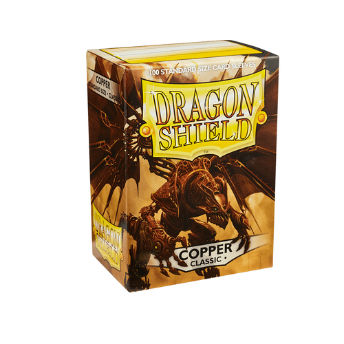 Dragon Shield - Standard Classic Copper Sleeves 100 pack - PokéBox Australia