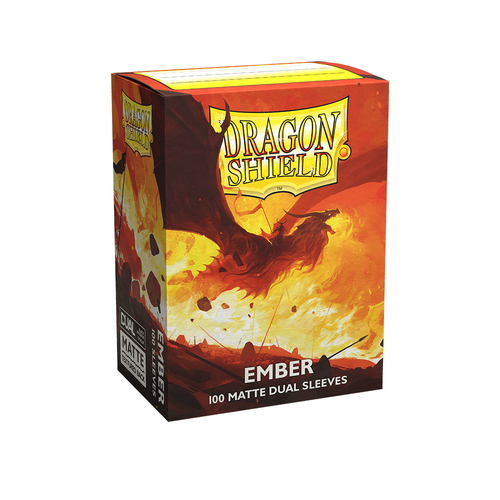 Dragon Shield - Standard Dual Matte Ember Sleeves 100 pack - PokéBox Australia