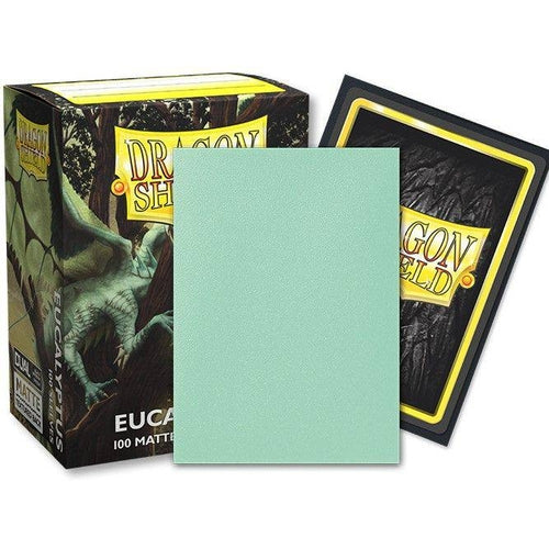 Dragon Shield - Standard Dual Matte Eucalyptus Green Sleeves 100 pack - PokéBox Australia