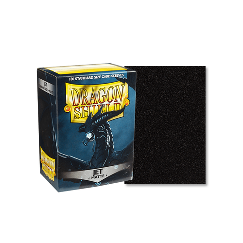 Dragon Shield - Standard Matte Jet Sleeves 100 pack - PokéBox Australia