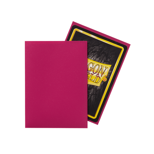 Dragon Shield - Standard Matte Magenta Sleeves 100 pack - PokéBox Australia
