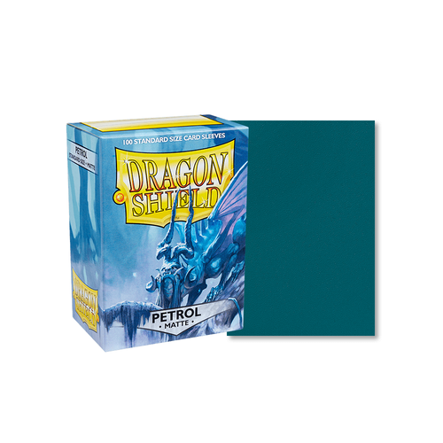Dragon Shield - Standard Matte Petrol Sleeves 100 pack - PokéBox Australia