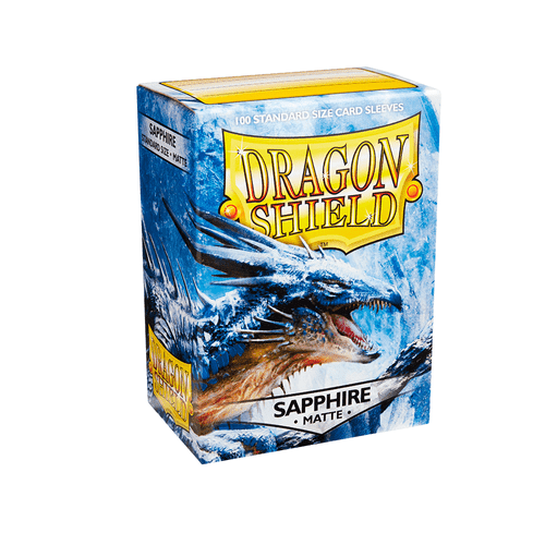 Dragon Shield - Standard Matte Sapphire Sleeves 100 pack - PokéBox Australia