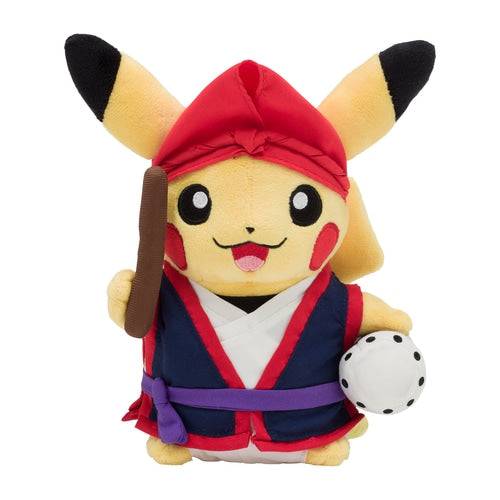 Eisa Dance Pikachu Okinawa - Pokémon Centre Plush - PokéBox Australia