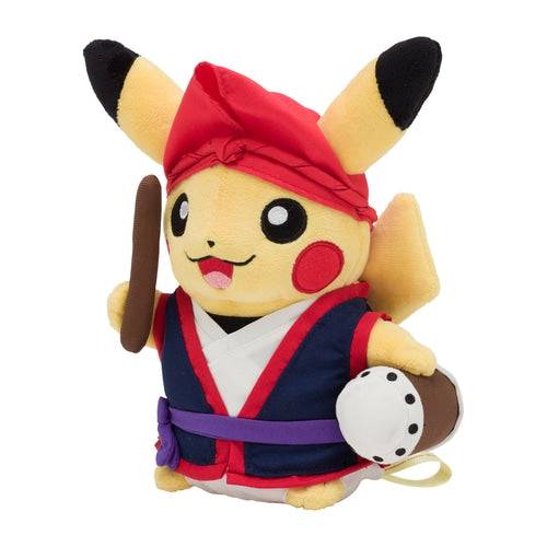 Eisa Dance Pikachu Okinawa - Pokémon Centre Plush - PokéBox Australia