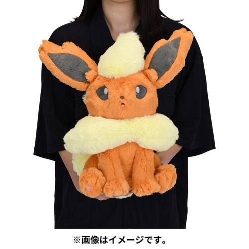 Flareon - Fluffy Hugging Pokémon Centre Plush - PokéBox Australia